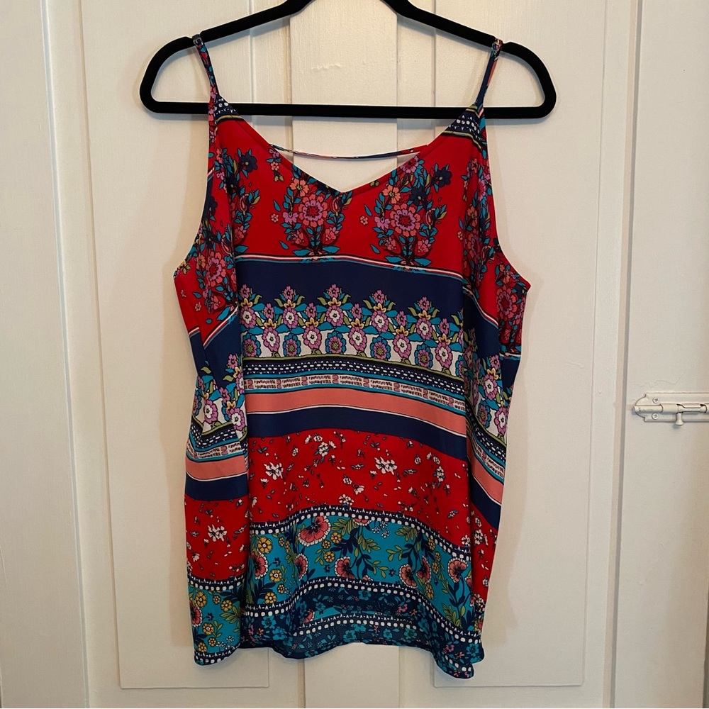 ✨maurices multicolor multiprint top✨